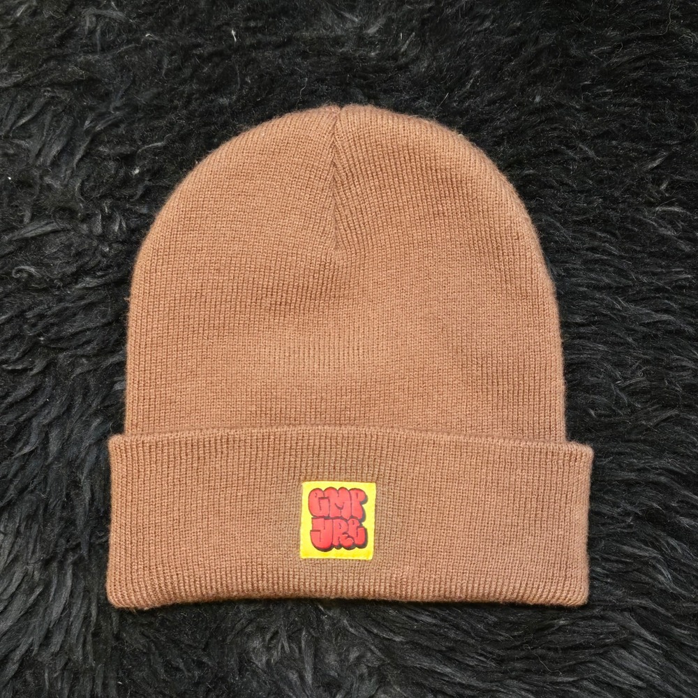 Empyre Brown Cuffed Knit Beanie Watch Cap Streetwear Skate One Size